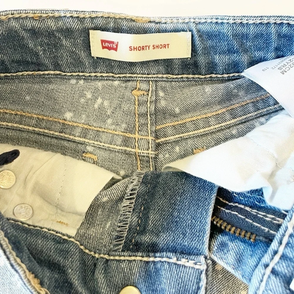 Levi’s 2T Shorty Short denim cut off shorts